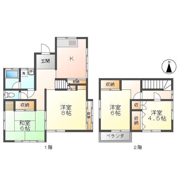 諏訪形戸建 間取り