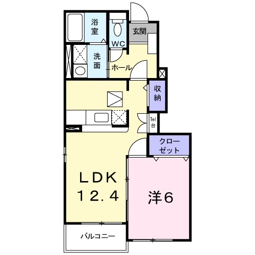 ラ・ペジーブル 間取り