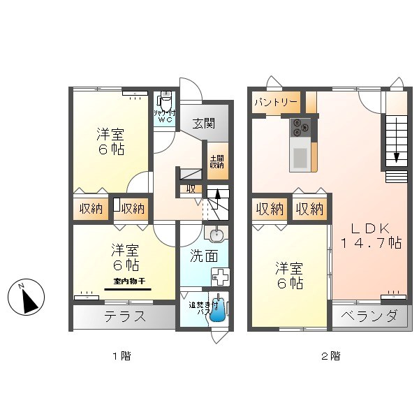 chez bonheur 間取り