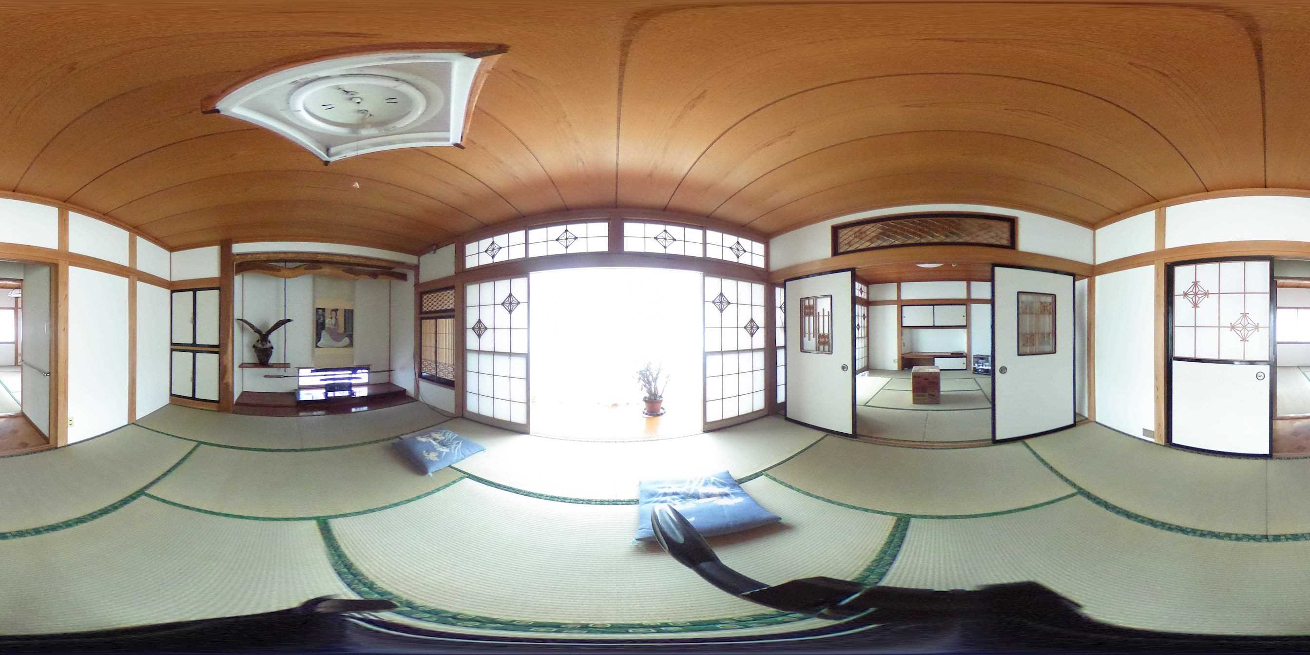 別所温泉貸家 リビング