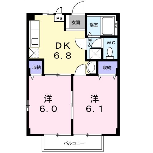 アドミラブール 間取り