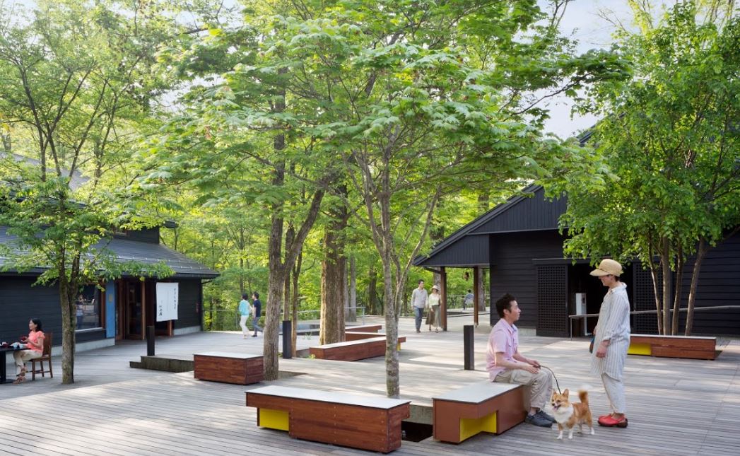 グランソラナ軽井沢 ショッピング施設