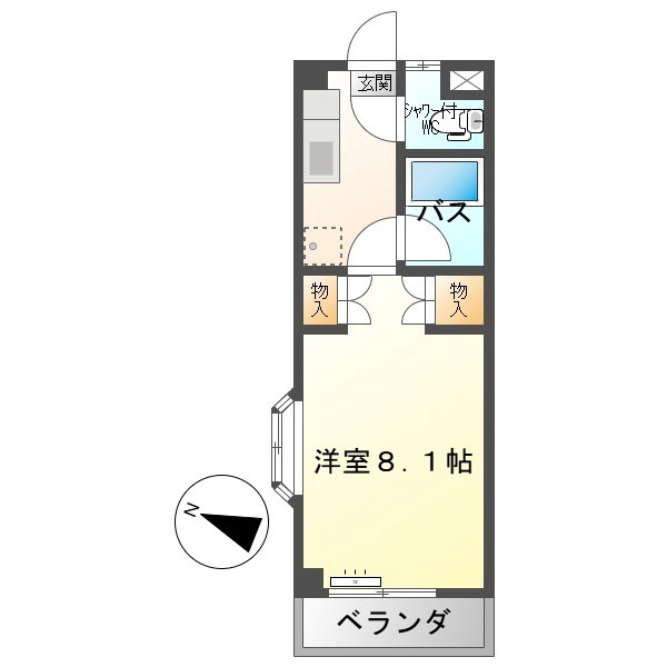 コーポ小さな森 間取り