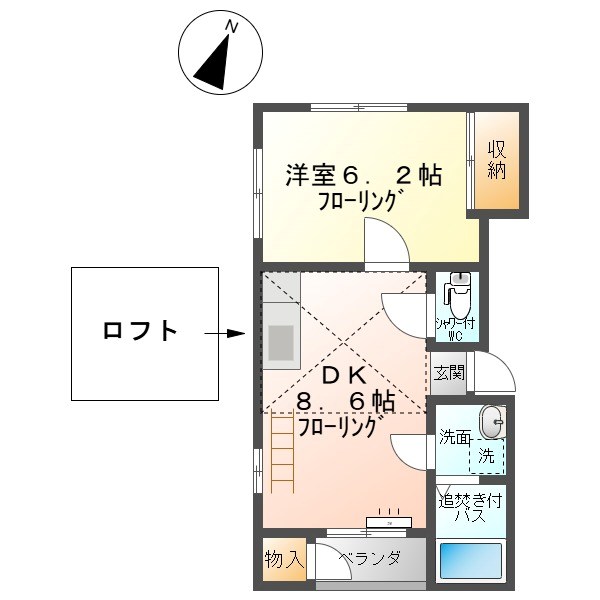 プレメゾン上野５ 間取り