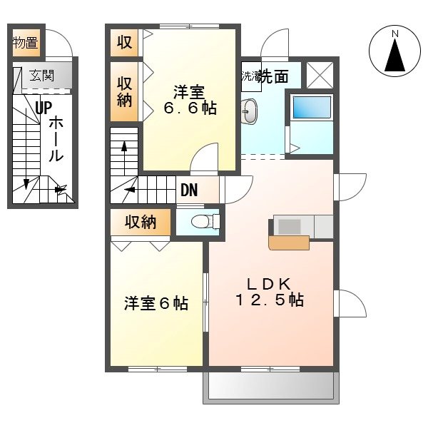 エスポワール　C 間取り