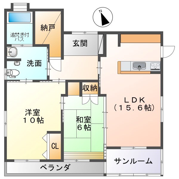 小山様貸住宅 間取り