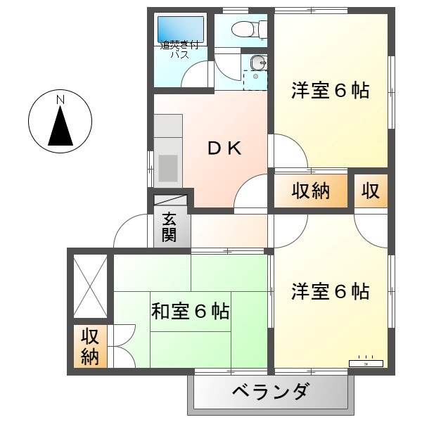 ドゥグレース 間取り