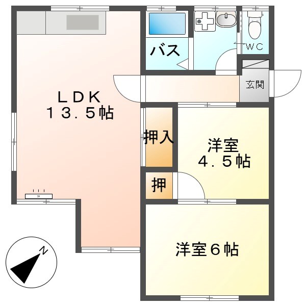 宮下アパート 間取り