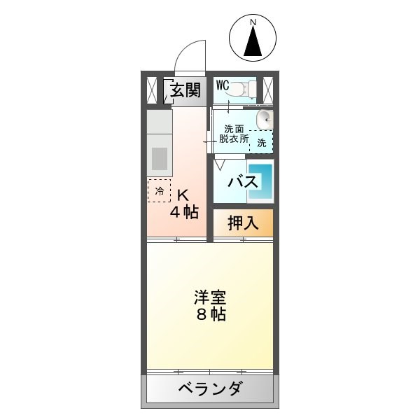 メゾン常入２ 間取り