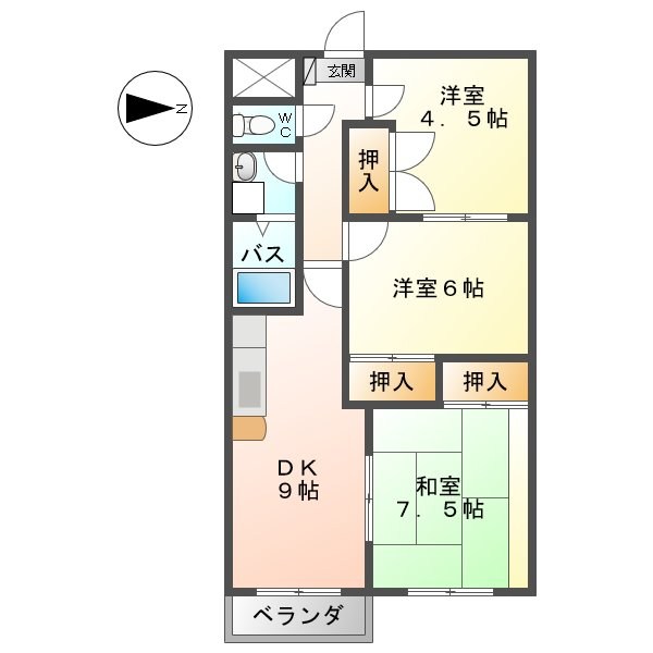 長野県上田市上野 間取り
