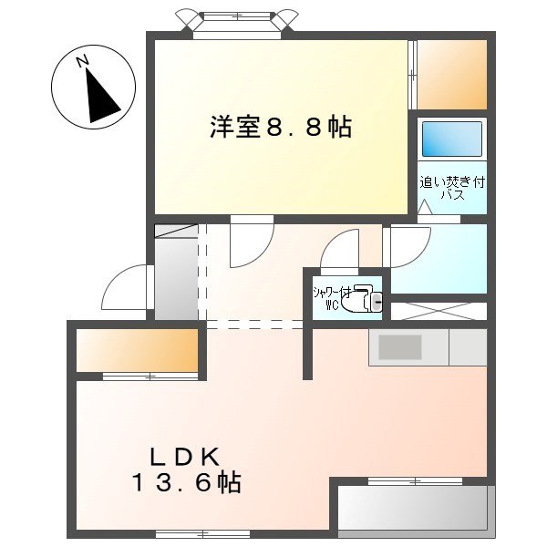 エル・シャトー　Ｂ棟 間取り