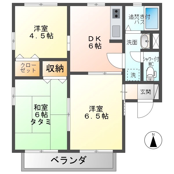 パティオ塩尻 間取り