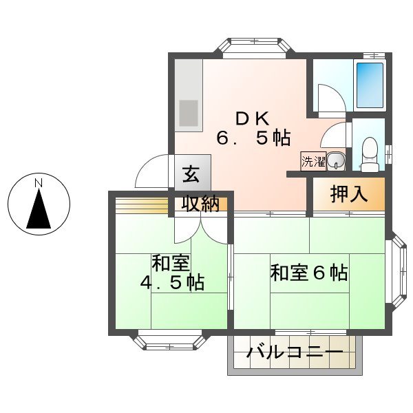 コーポ立科 間取り