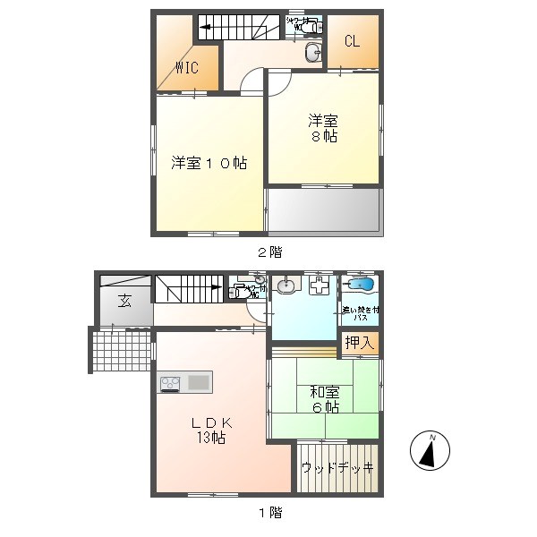 御嶽堂戸建 間取り