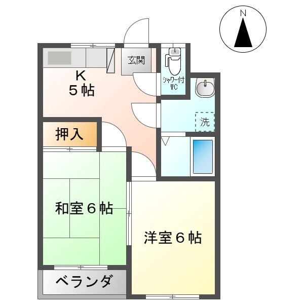 ファミール常田 間取り