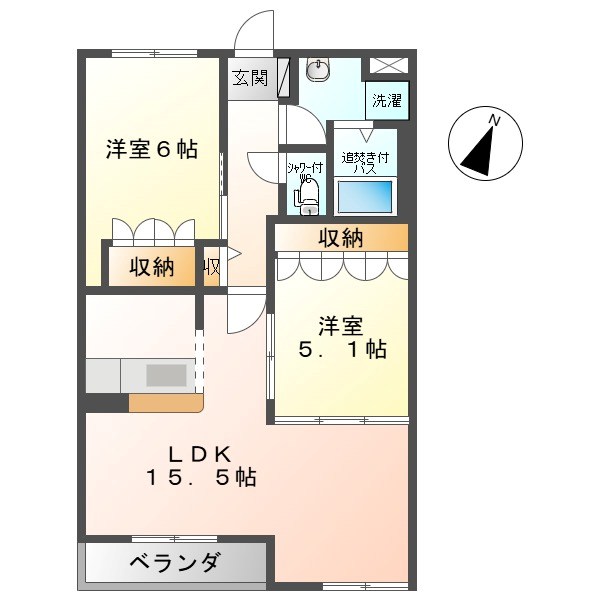 DL.SouthWaveII 間取り
