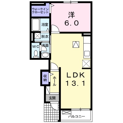 プリムローズガーデン西軽井沢Ｂ 間取り