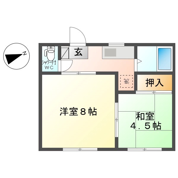 コーポ内山 間取り