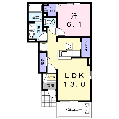 西軽井沢ｗｅｓｔｆｏｒｅｓｔＢ 間取り