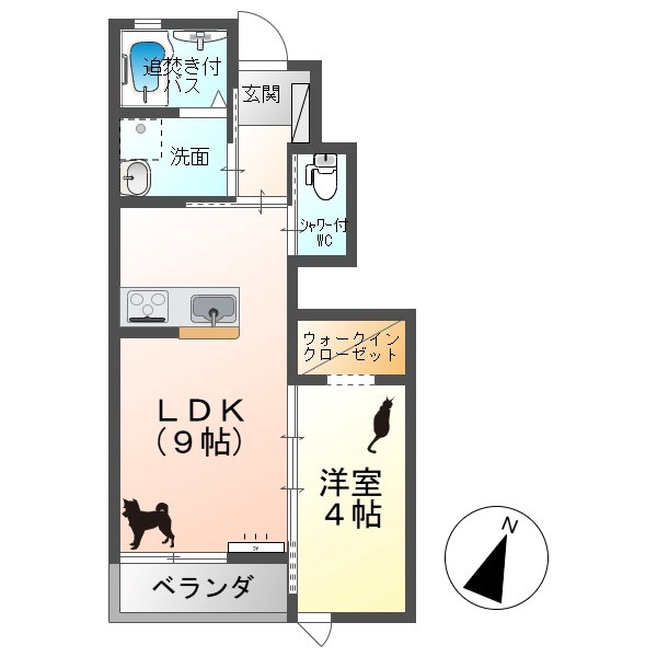 クレスト中之条 間取り