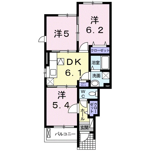 ノービレアビターレ　Ａ 間取り