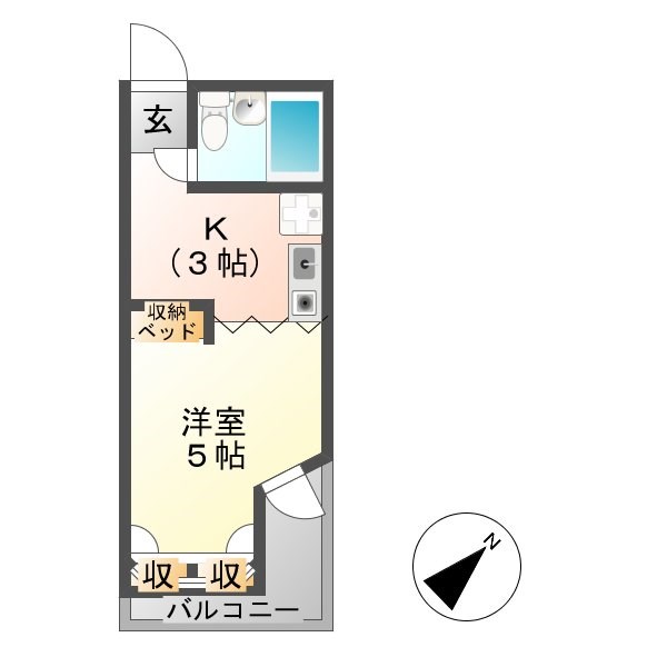 ペパーミントハイツ 間取り