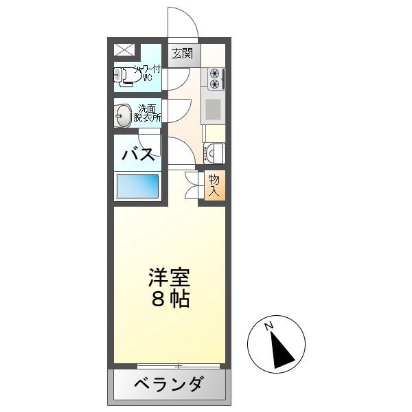 メゾン晩霞 間取り
