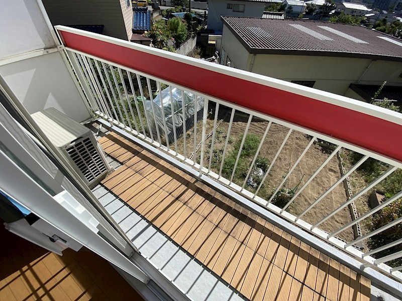 グリンイースト ベランダ