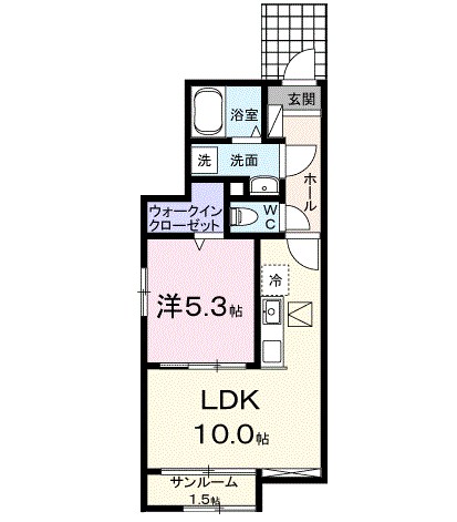 プラーム上田Ⅰ 間取り
