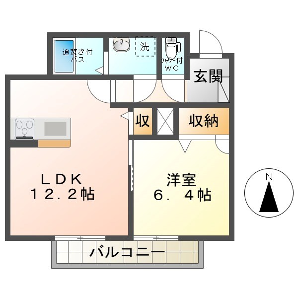 レシエル　R棟 間取り