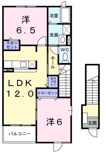 コスモパレス 間取り