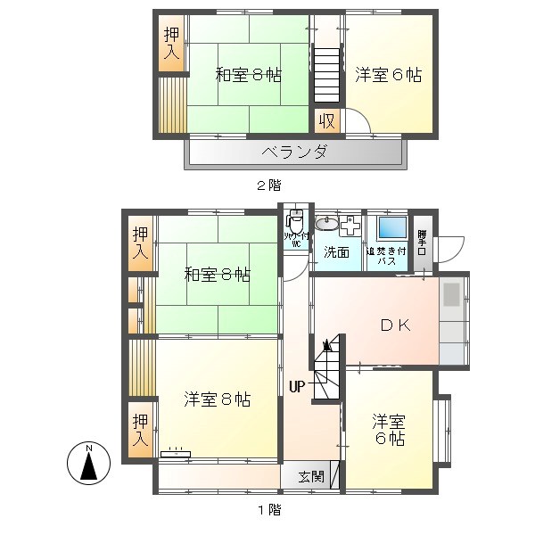 滋野戸建住宅 間取り