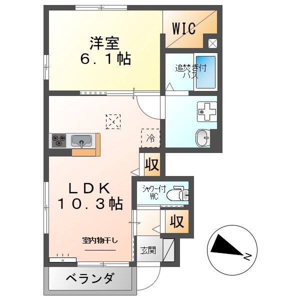 Yucca　Terrace 間取り