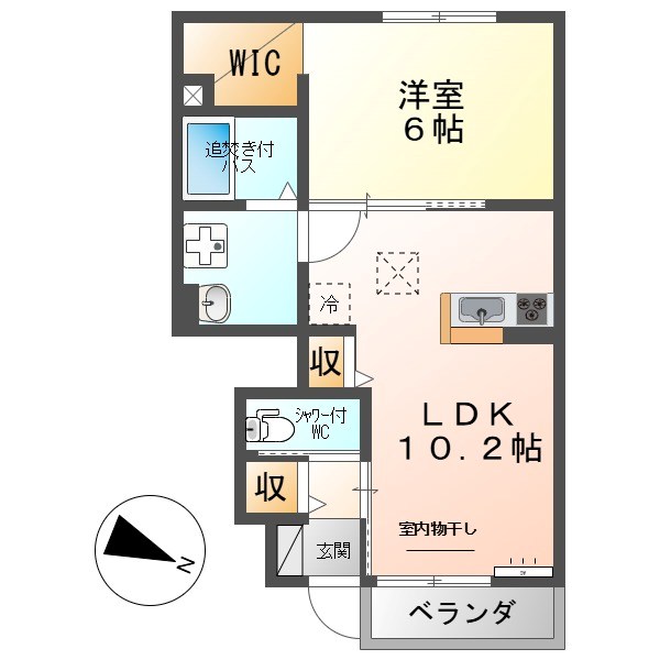 Yucca　Terrace 間取り