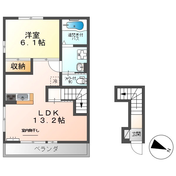 Yucca　Terrace 間取り