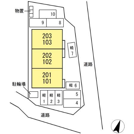 Yucca　Terrace 駐車場