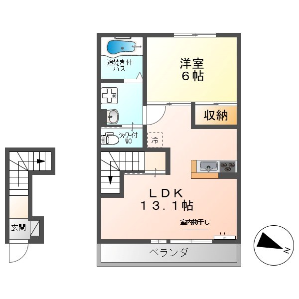 Yucca　Terrace 間取り