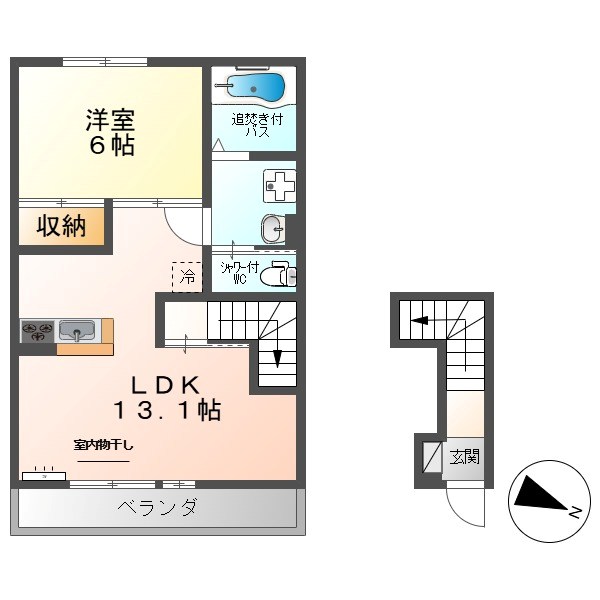 Yucca　Terrace 間取り