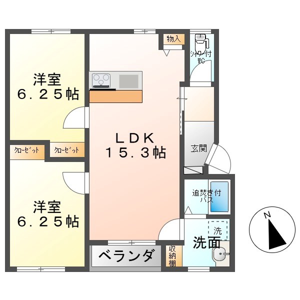 グローリア古里 間取り