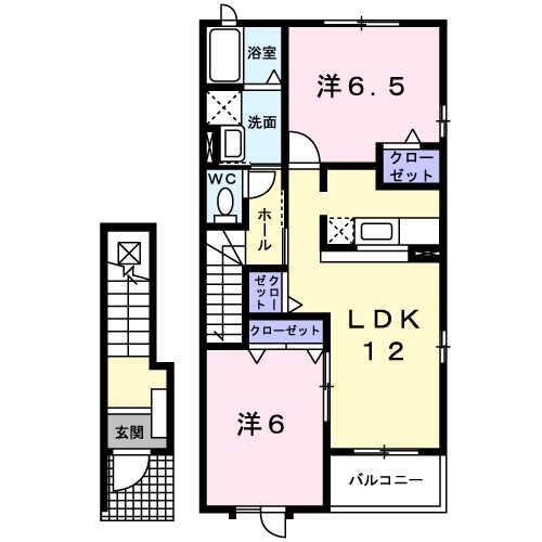 プロディジューヴィラ　Ｂ 間取り