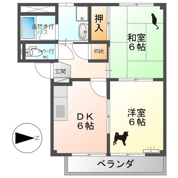 サープラスTwoリュミエール 間取り