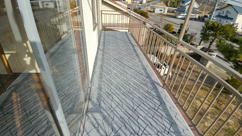 林之郷貸住宅 ベランダ