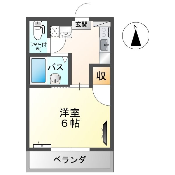 スイングハイツN-3 間取り