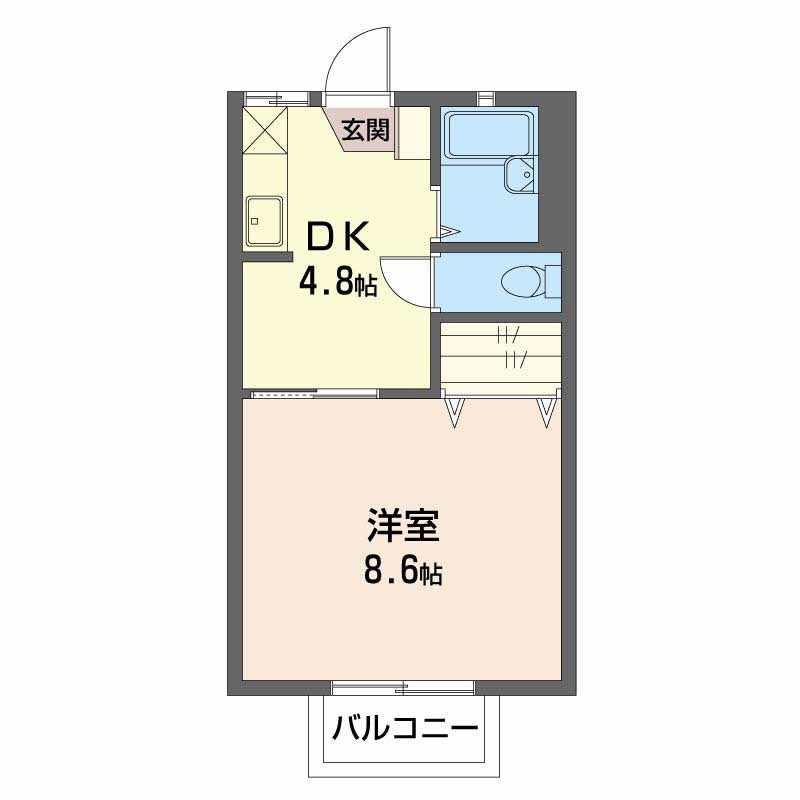 WELL　CRIB　TOKIWAGI 間取り
