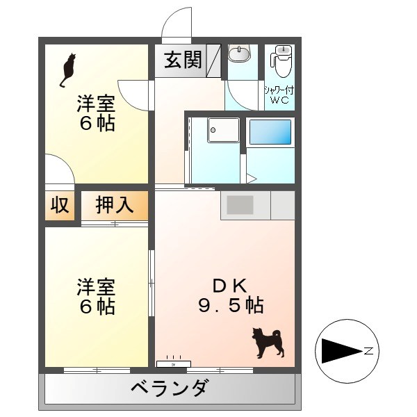 グリーンヒルズ 間取り