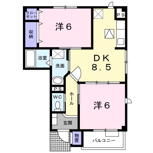 グリーンアングル 間取り