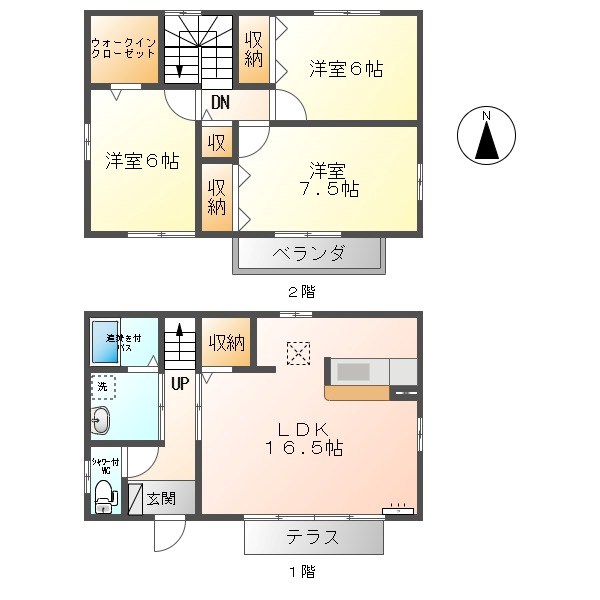 chez bonheur 間取り