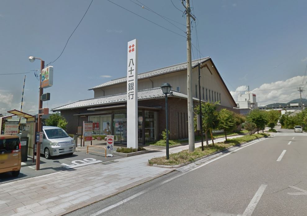 アップルハウスタケダ 銀行
