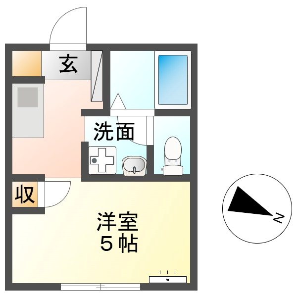 スクエア臼田 間取り