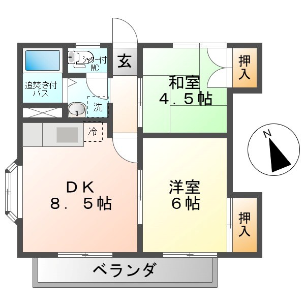 マンション桜井 間取り
